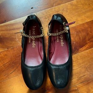 Kate Spade black flats